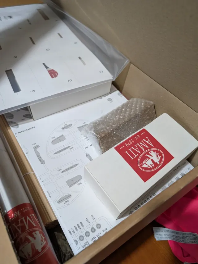 Maqueta Bismarck Amati 1:200