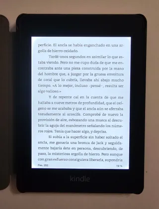 Kindle Paperwhite 10ª Gen (leer bien)