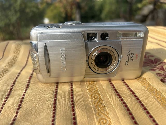 Cámara Canon PowerShot S50 Plata