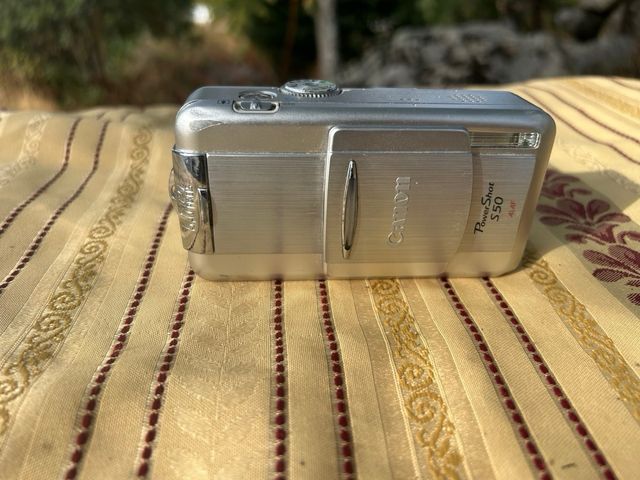 Cámara Canon PowerShot S50 Plata