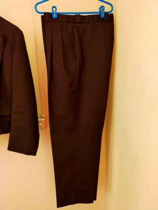 Traje de caballero elegante