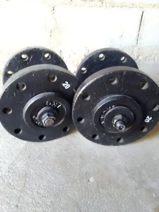 Mancuernas de 20 Kg.