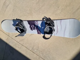Tabla Snowboard Nitro 155 + fijaciones