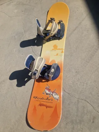 Tabla Snowboard Nidecker 133 + fijaciones