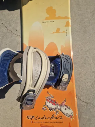 Tabla Snowboard Nidecker 133 + fijaciones