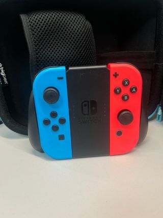 Nintendo Switch blu/rosso + accessori