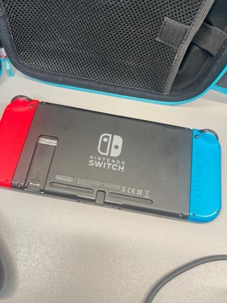 Nintendo Switch blu/rosso + accessori