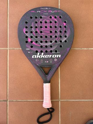 Pala pádel Akkeron Diablo Black Rose