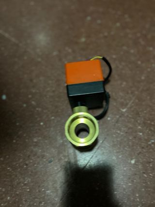 Electroválvula latón con actuador
