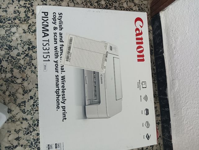 Impresora Canon PIXMA TS3151 Blanca