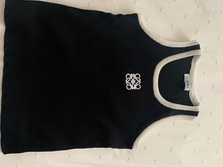 Camiseta Loewe Negra con Logo
