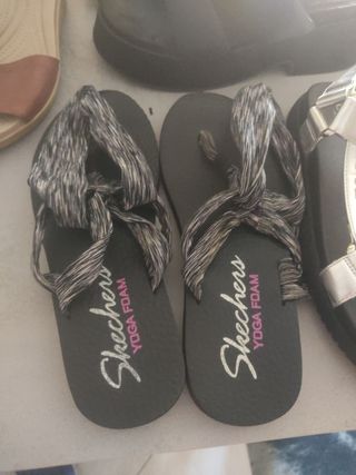 Sandalias Guess Mujer Talla 39 Doradas lote