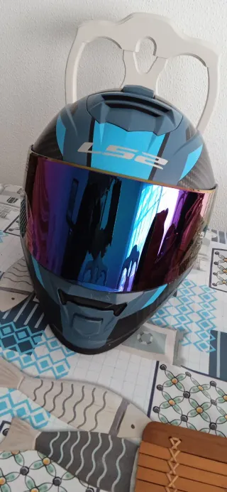 Casco Ls2 Storm Talla M Azul/Negro