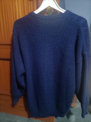 Jersey Lacoste Azul Talla XL