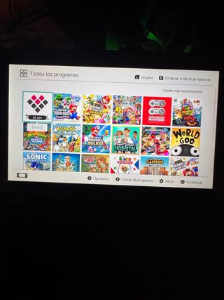 Nintendo Switch V1 con juegos