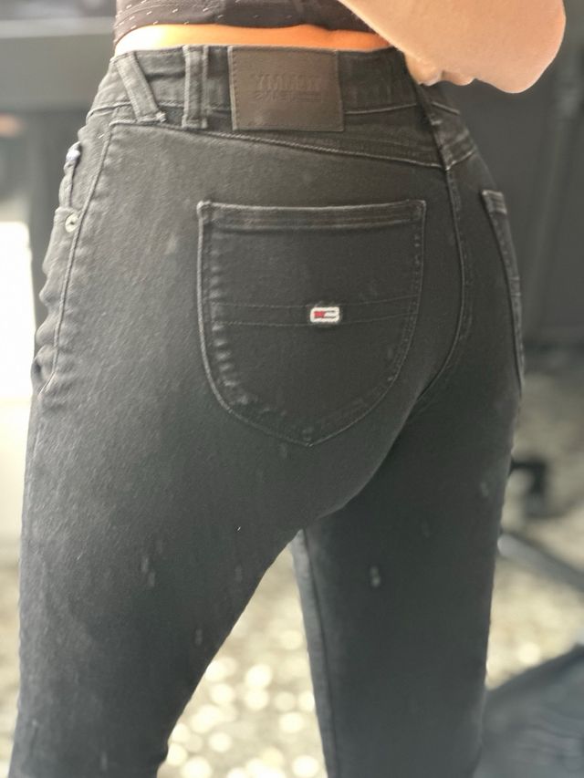 Pantalones vaqueros Tommy Hilfiger negros