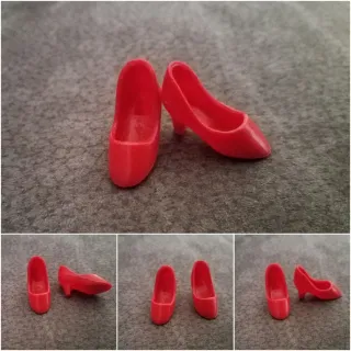 Zapatos Sindy Pedigree Muñeca Rojos