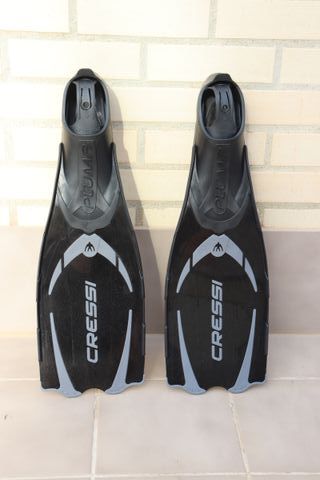 Pinne subacquee nuove di zecca Cressi Feather taglia 41-42