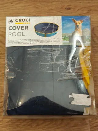 Piscina plegable para perro con funda NUEVO