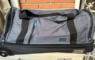 Maleta de viaje con ruedas plegable