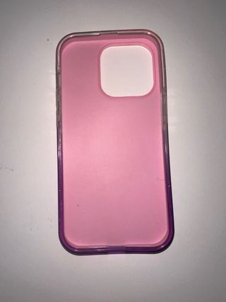 Custodia glitterata viola per iPhone 14 Pro