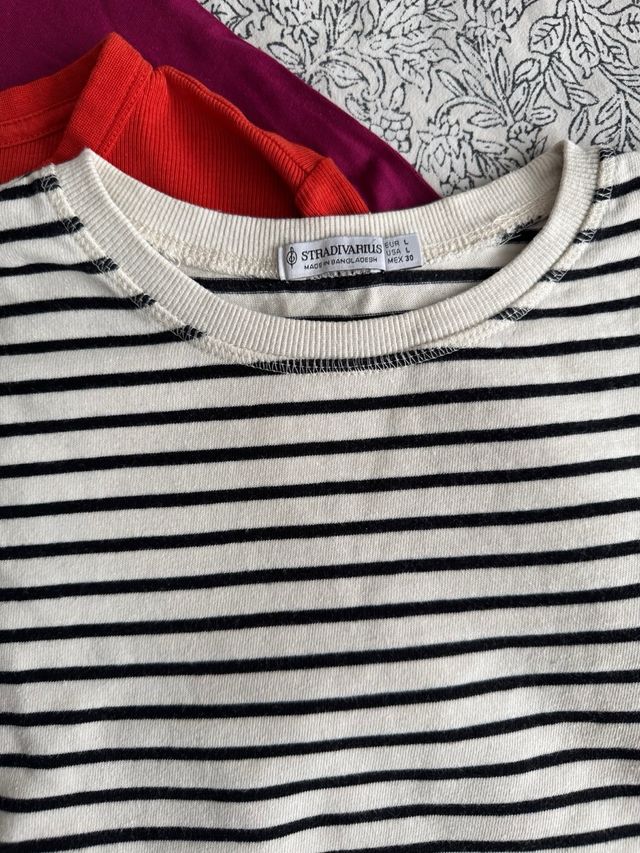 Lote 3 camisetas manga larga