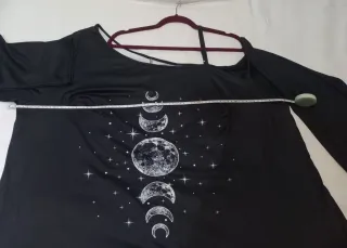 Camiseta Larga Estampado Luna Talla 6XL