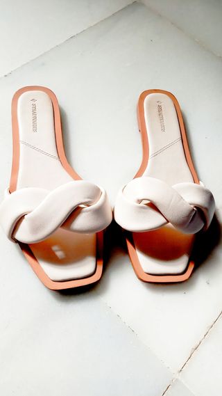 Sandalias Stradivarius Beige/Marron