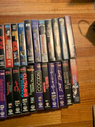 Lote 50 Películas VHS Acción, Comedia, Drama