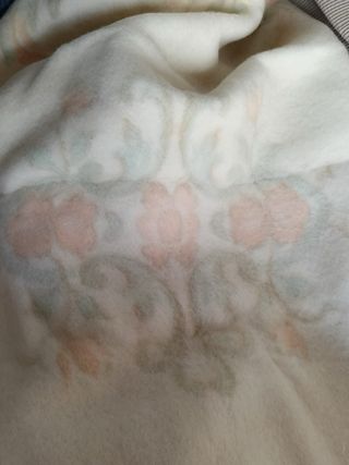 Coperta matrimoniale in lana beige