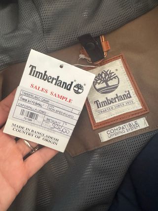 Giacca Timberland Uomo Verde Tg M