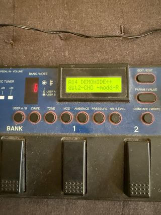 Pedalera Korg AX3000G Guitarra
