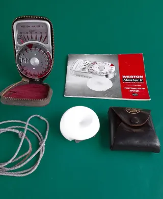 FOTÓMETRO O EXPOSÍMETRO SANGAMO WESTON MASTER V