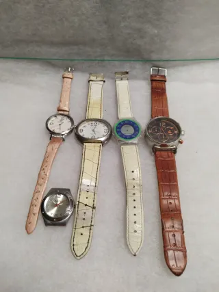 Lote de 5 relojes