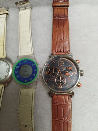 Lote de 5 relojes