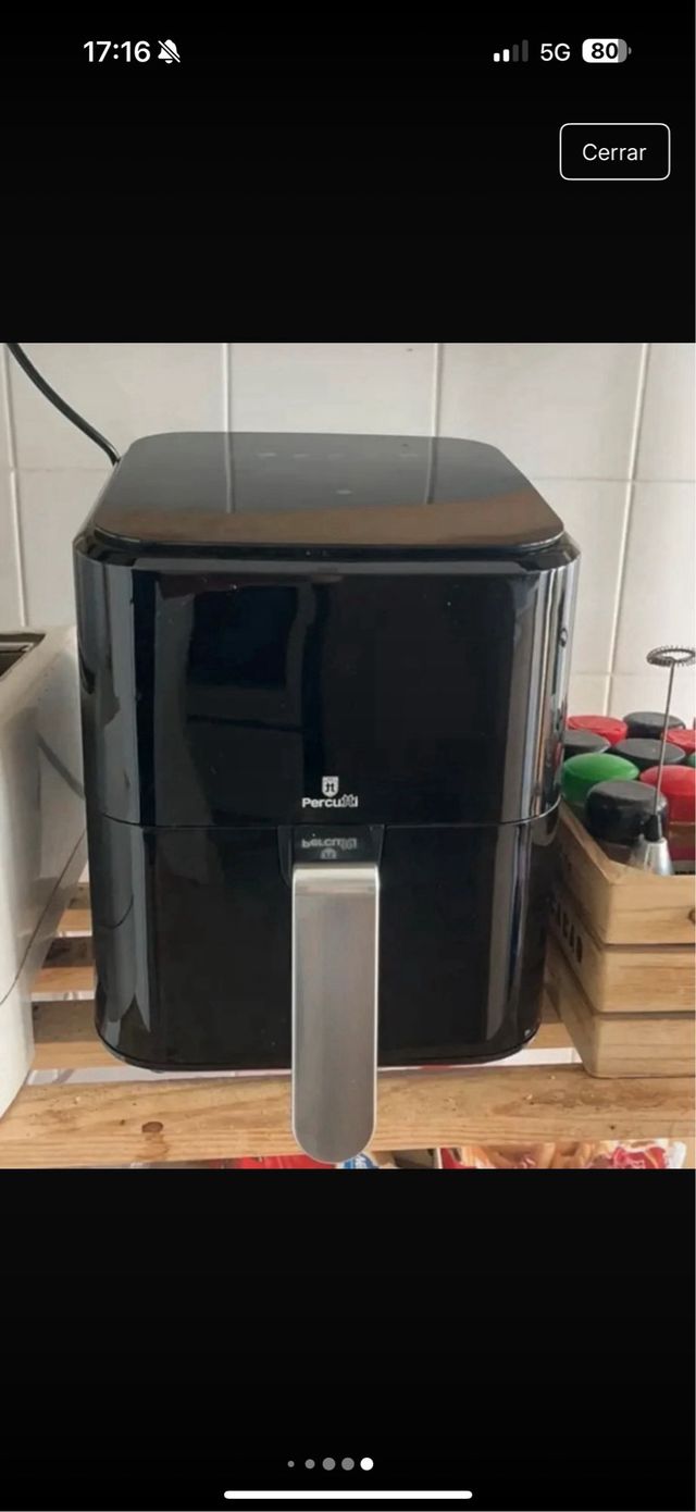 Freidora Percutti 4L Digital 12 Programas