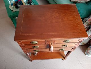 Mueble Cubertería Cruz de Malta Madera, vacío.