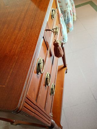 Mueble Cubertería Cruz de Malta Madera, vacío.