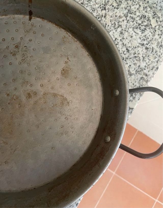 2 Paelleras Metal 2 Comensales