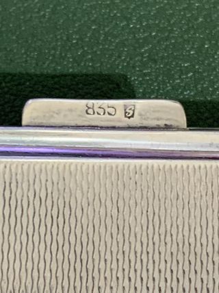 Porta sigarette in Argento Vintage Art Déco