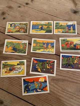 Lote 10 cromos antiguos Chocolates Solsona