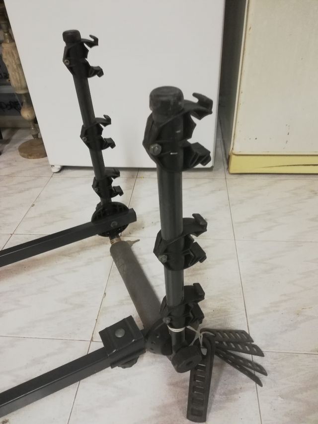 Portabicicletas con luces traseras, hasta 3.