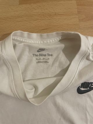 Camiseta Nike Blanca Talla XS