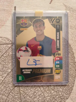 Lamine Yamal Autógrafo Premium Megacrack