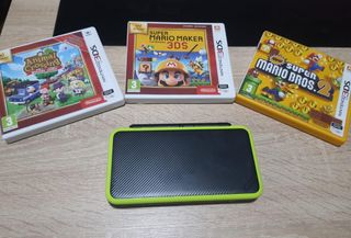 Nintendo 2DS XL Verde y Negro