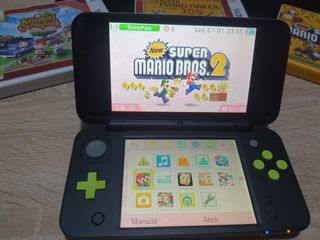 Nintendo 2DS XL Verde y Negro