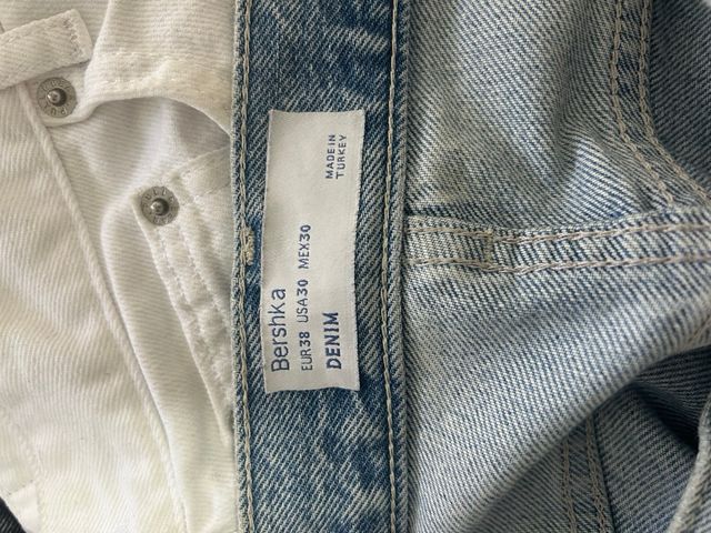 Shorts vaqueros rotos azules