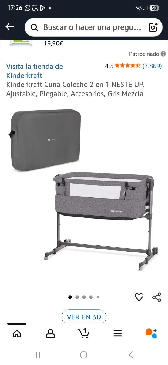 Minicuna Kinderkraft Colecho