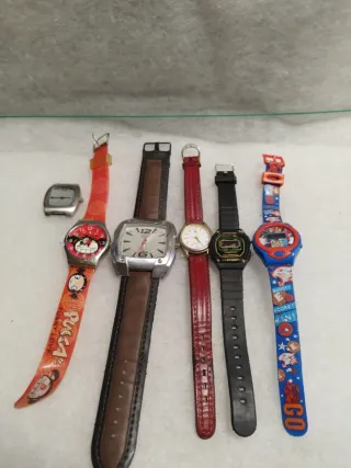 Lote de 6 relojes