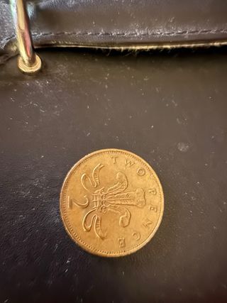 Moneda antigua coleccionable